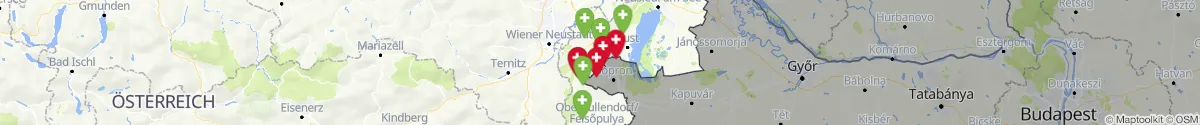 Map view for Pharmacies emergency services nearby Baumgarten (Mattersburg, Burgenland)